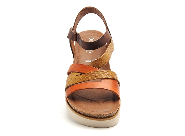 Dorking nu pieds talons femme agnes d9055 orange