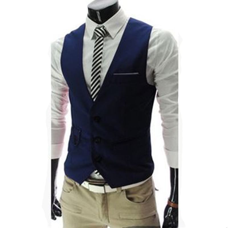 YIKES - Effen enkelrijs vest