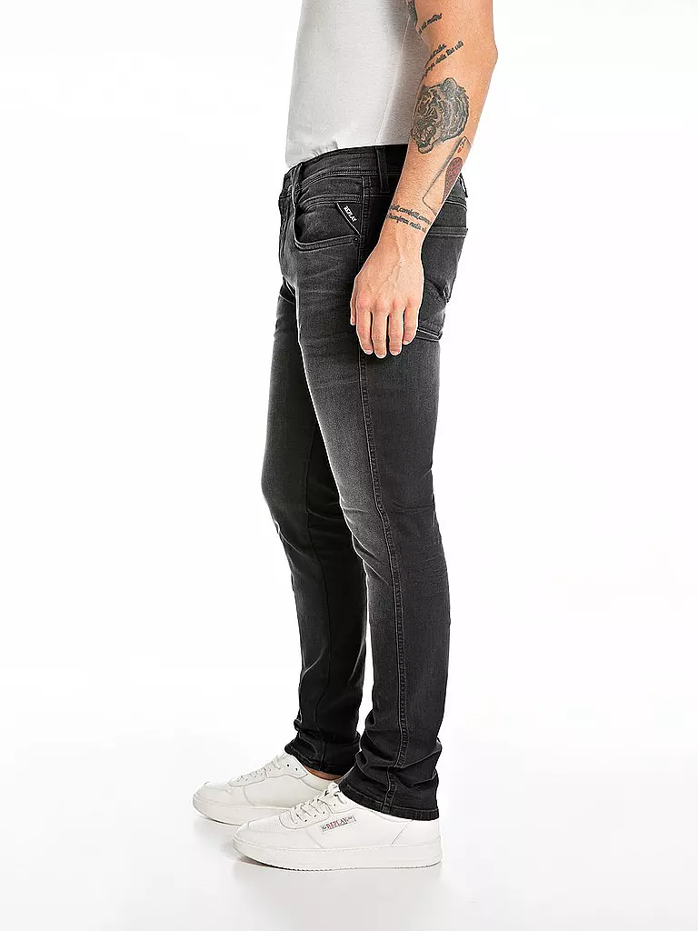 REPLAY Jeans Slim Fit  ANBASS grau