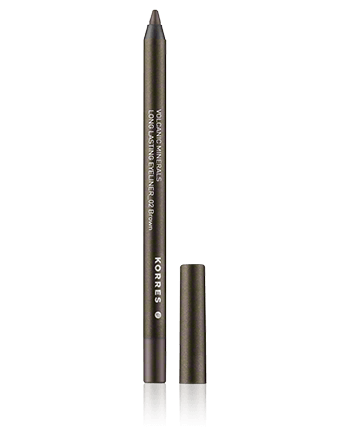 Korres Volcanic Minerals Long Lasting Eyeliner 02 Brown 1,2g