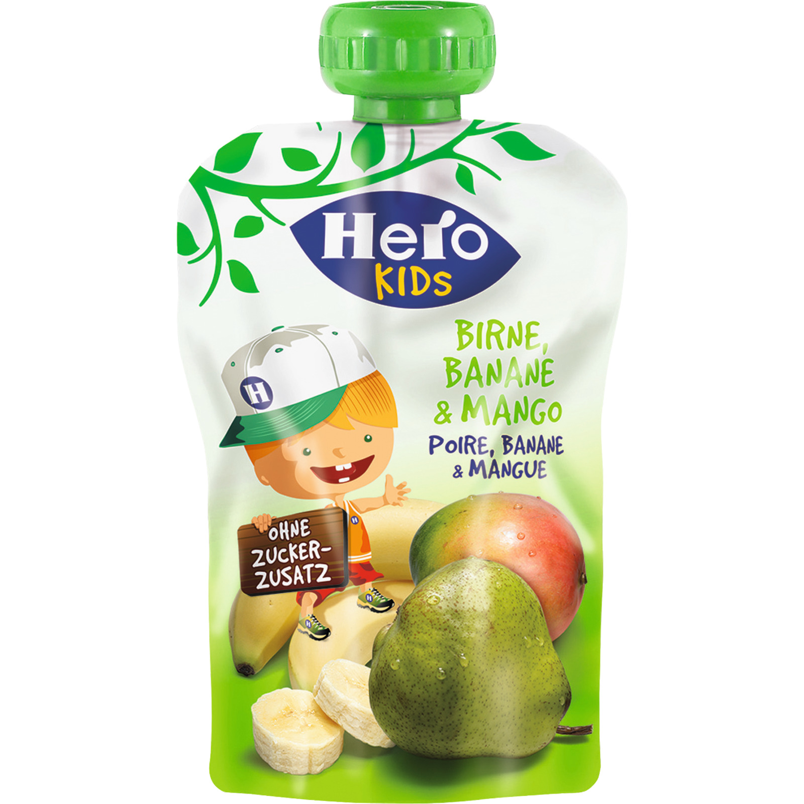 Hero Kids Birne Banane Mango 6x120g