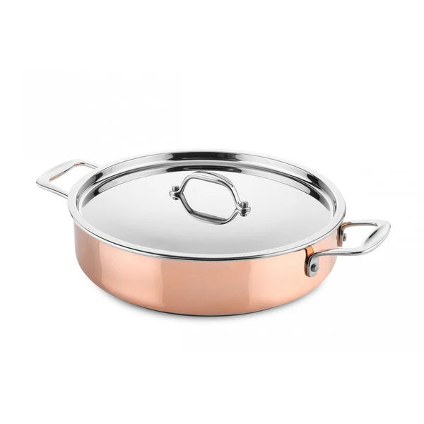 DUCQ Koperen Braadpan - 28 cm