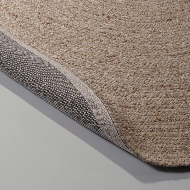 Vloerkleed Maze Ø200 cm camel