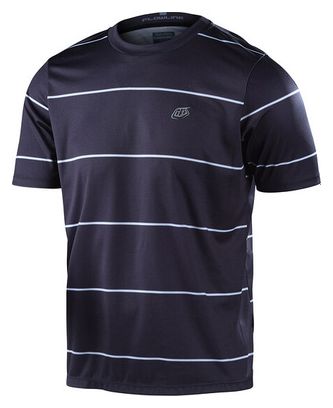 Maillot Manches Courtes Troy Lee Designs Flowline Revert Noir