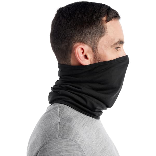 Bandeau cache cou randonnée ICEBREAKER U COOL-LITE FLEXI CHUTE BLACK