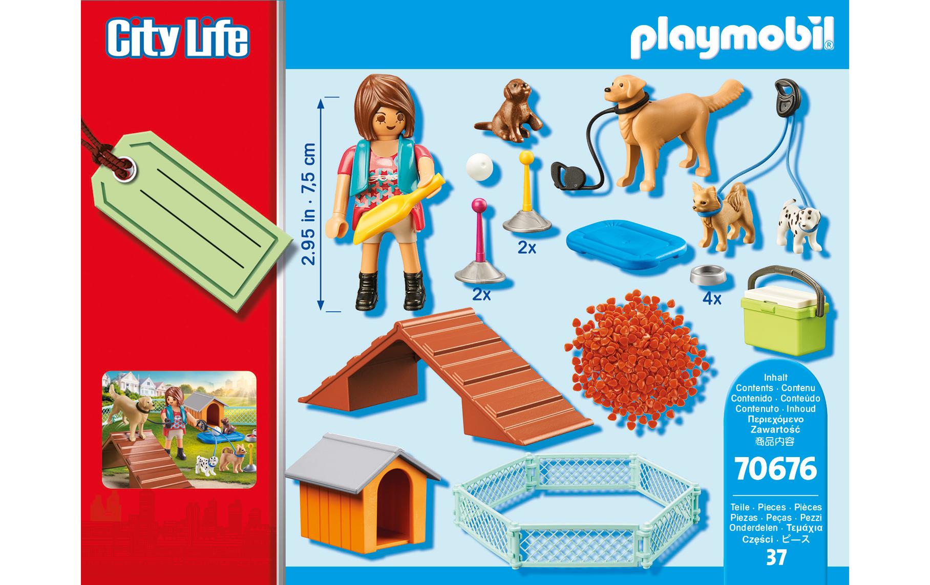 City Life Geschenkset Hundetrainerin 70676Kleines Spielset