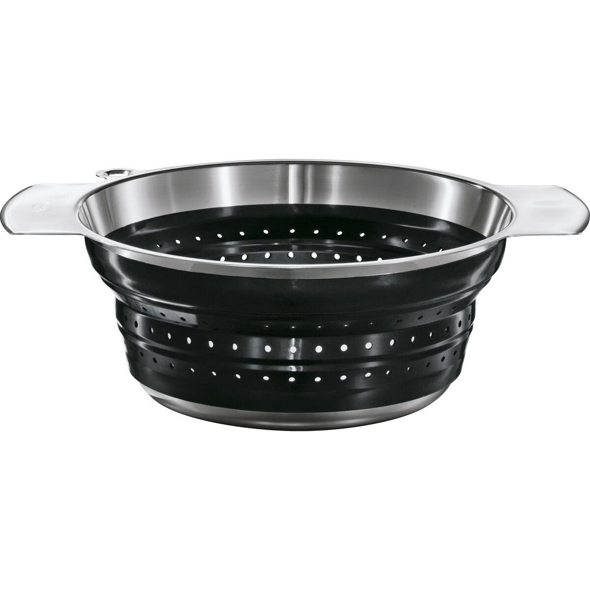 Dørslag Sammenleggbart Svart 24 cm