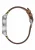 Nixon The Kensington Leather Brown / Lime Damenuhr A1082290