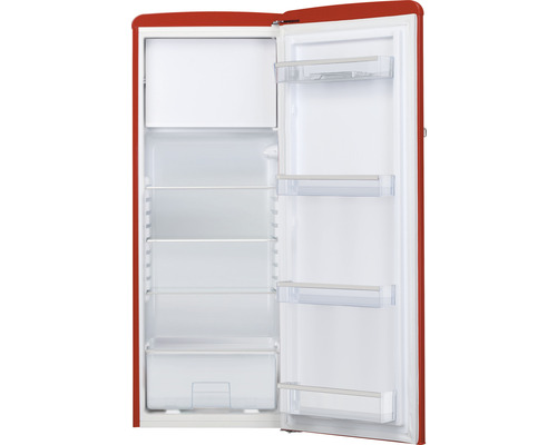 Amica KSR 364 150 R koelkast met vriesvak, afmetingen (B x H x D): 55 x 144 x 61,5 cm, koelvak: 194 l, vriesvak: 24 l