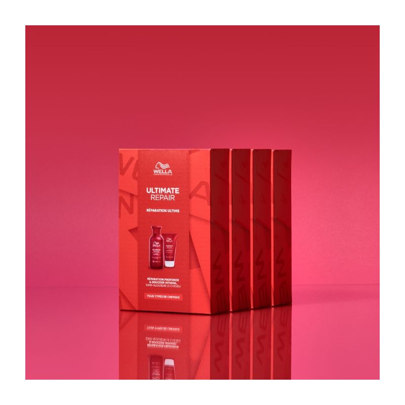 Coffret réparation ultime cheveux abîmés Ultimate Repair Wella