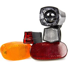 Kit de mise à niveau pour vélo, sur piles, 7 pièces