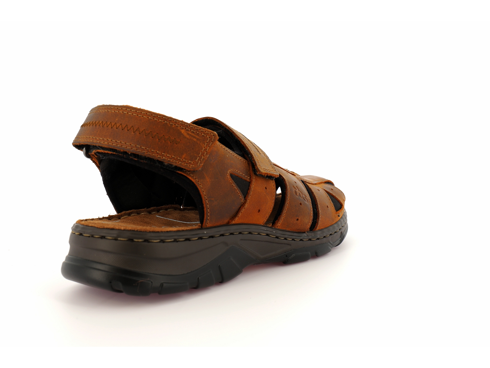 Tbs-JOCELIN Cuir gras Marron Foncé