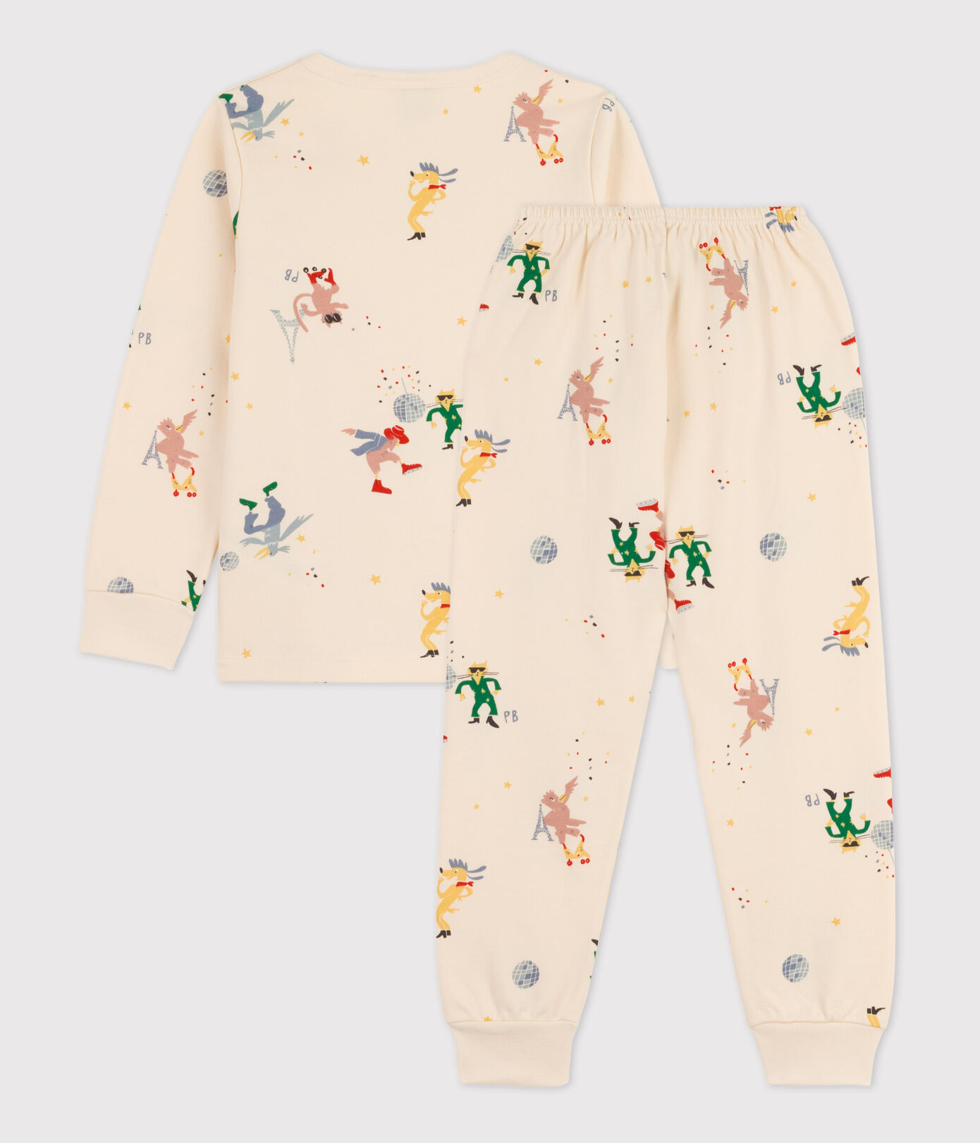 Pyjama phosphorescent petite fille/petit garçon en molleton