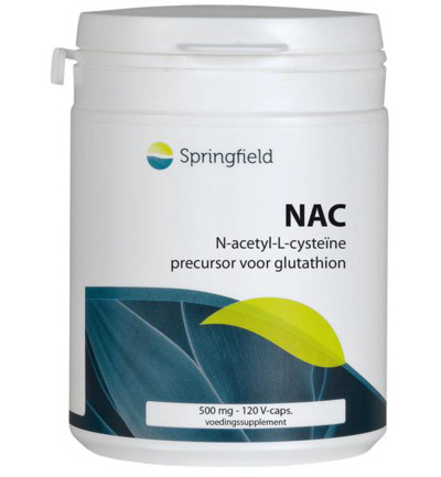 Springfield N Acetyl L cysteine (120 vega capsules)