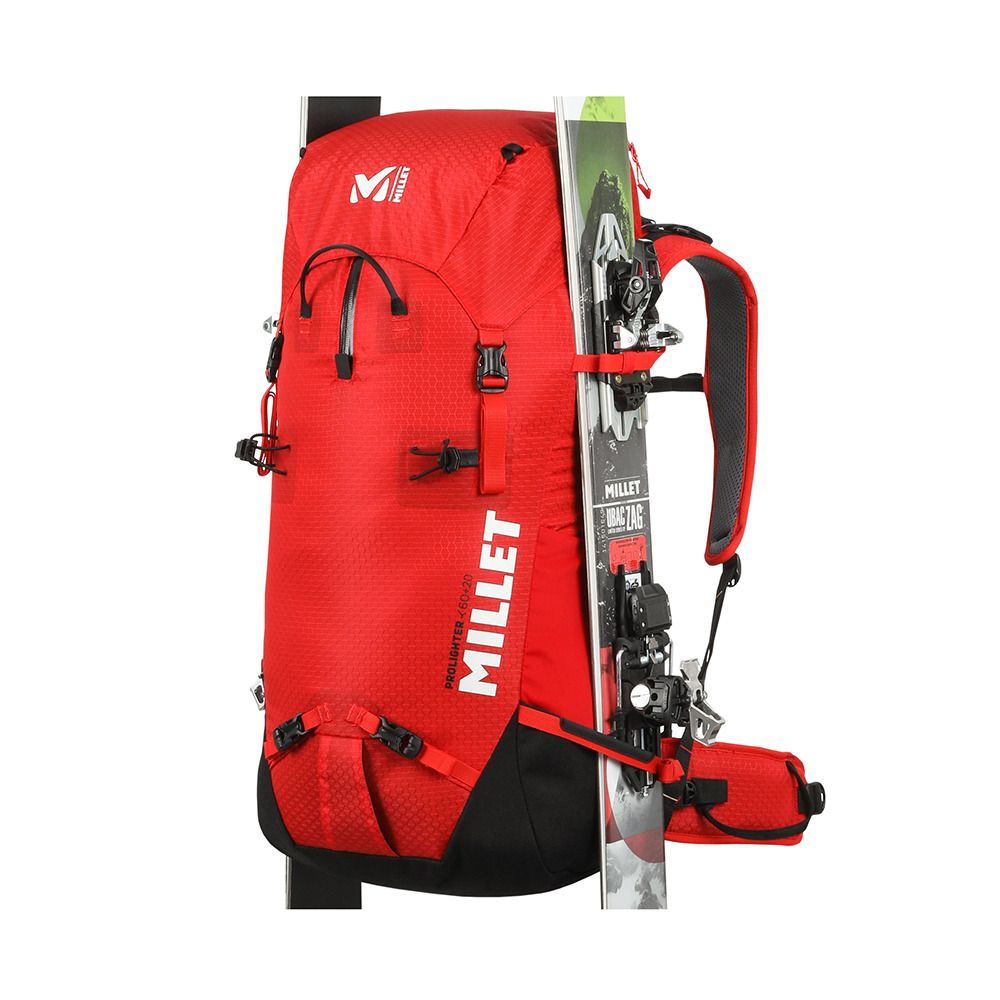 Millet PROLIGHTER 60+20L - Sac À dos red