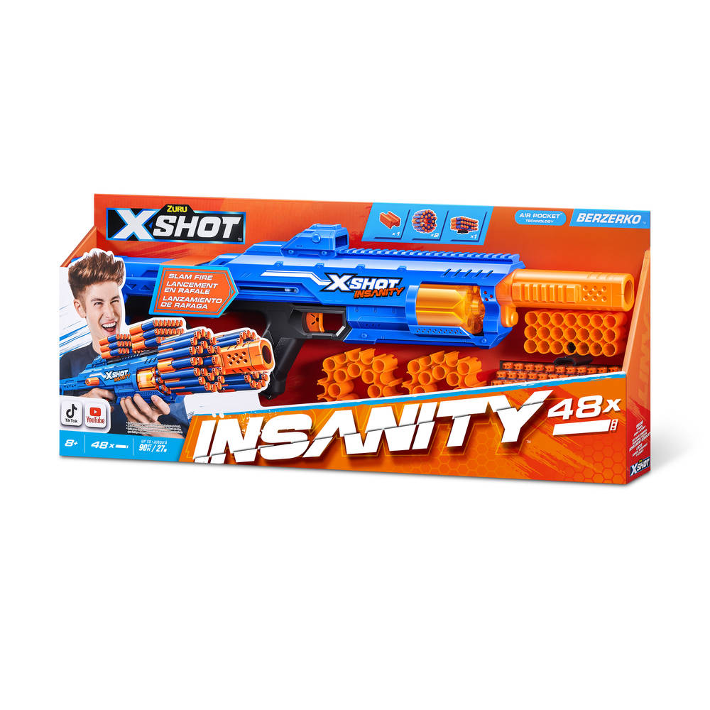 XSHOT Insanity Berzerko blaster