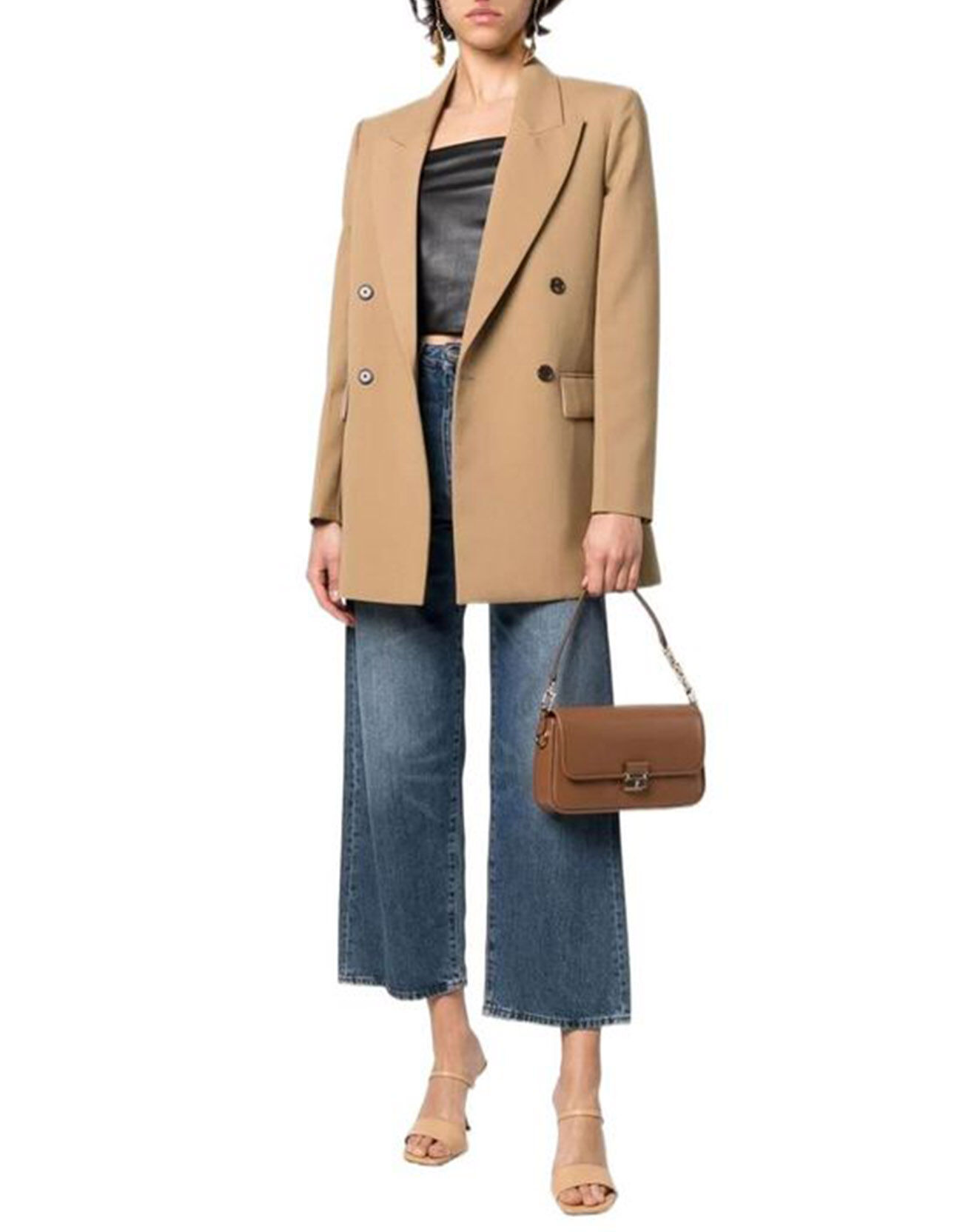 Michael Kors Sac porté épaule en Cuir marron - 27x15x7 cm