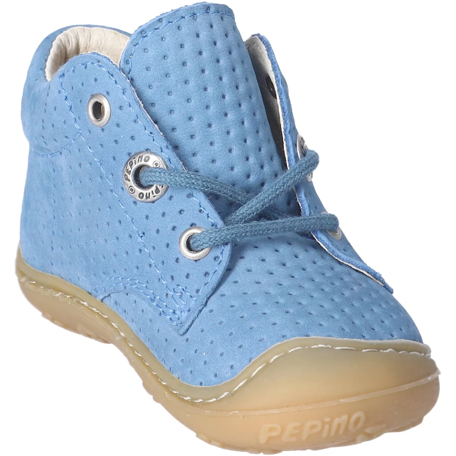 PEPINO Lauflernschuh Dots adriatic (mittel)