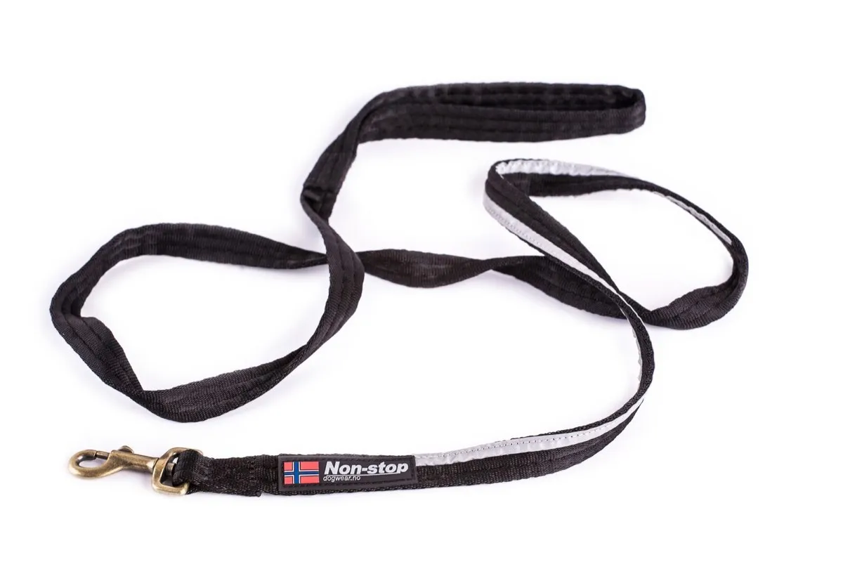 Non-stop Dogwear Strong Leash 3 meter Black