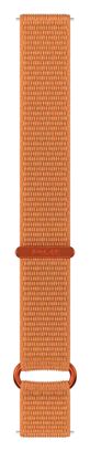 Bracelet de Montre Polar avec Sangles Auto-Agrippantes 22 mm Nylon Orange