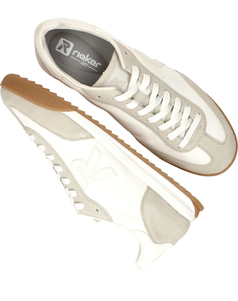 Rieker Sneakers Wit Heren