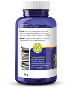 Vitakruid Magnesium Junior Kauwtabletten 90TB