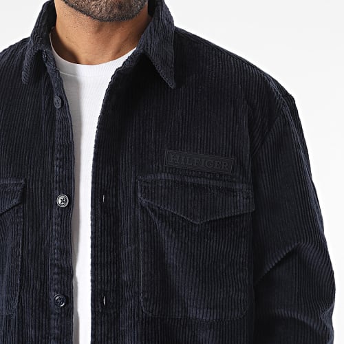 Surchemise Corduroy Solid 2903 Bleu Marine