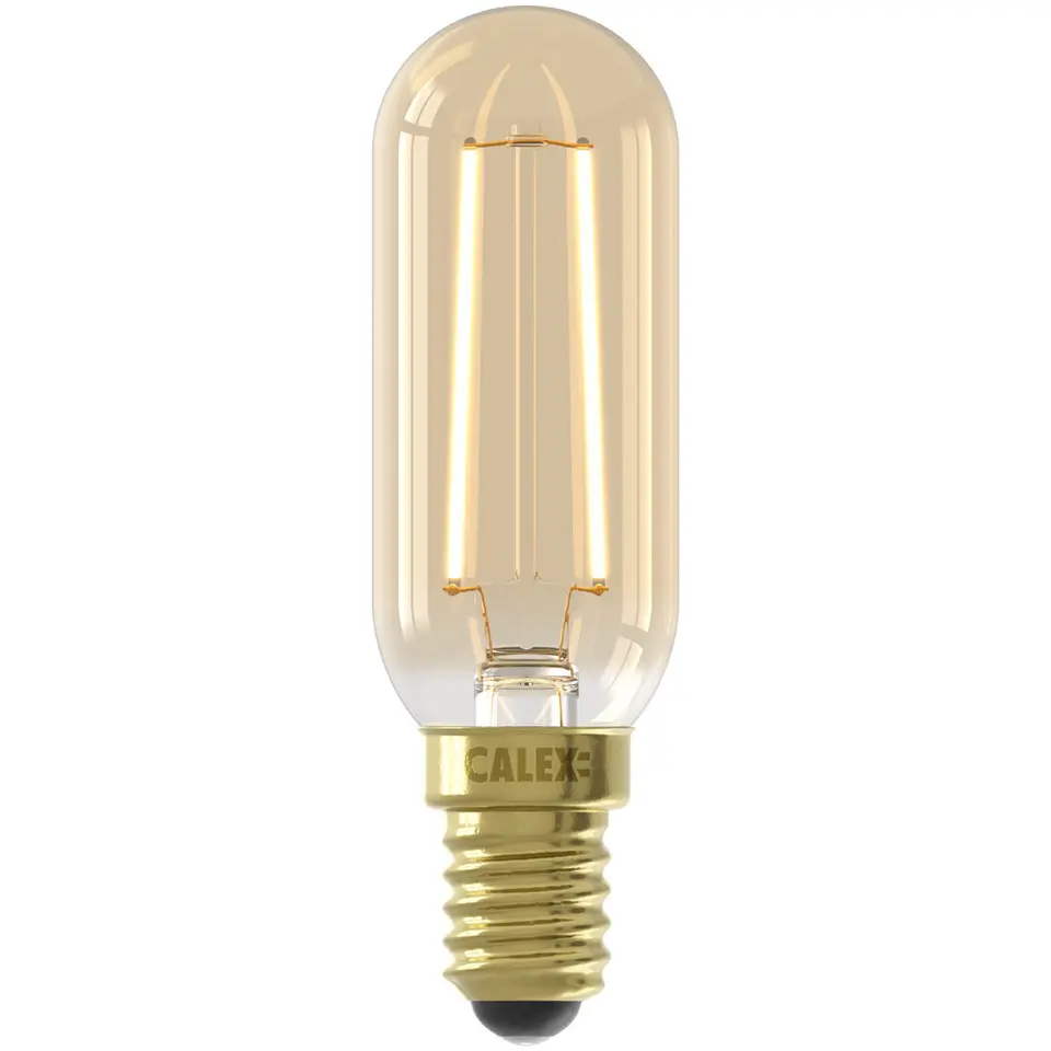 Calex LED buislamp - T25 - goudkleur - E14 - 3,5W - 250LM