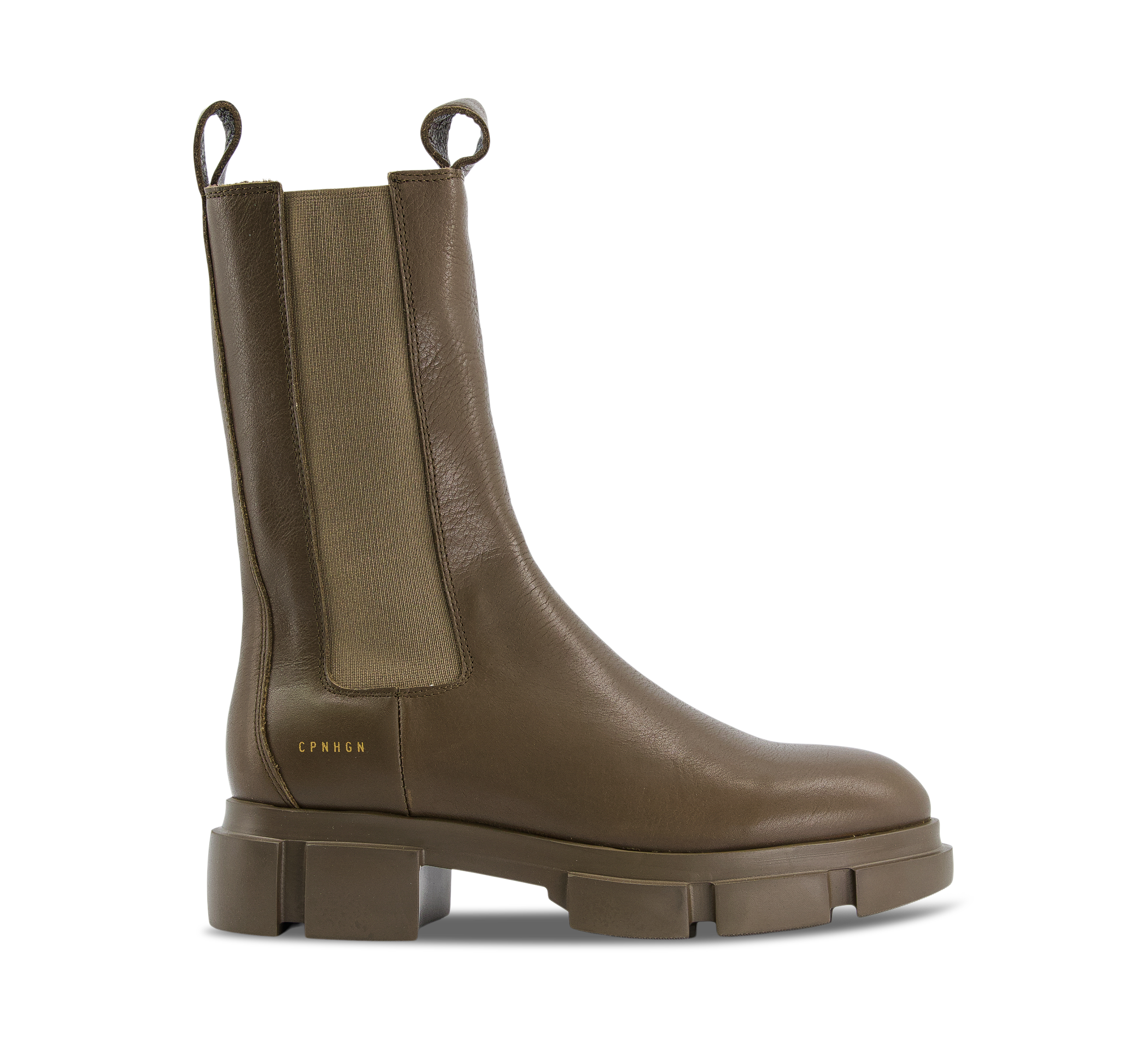 Copenhagen Chelsea Boots grün