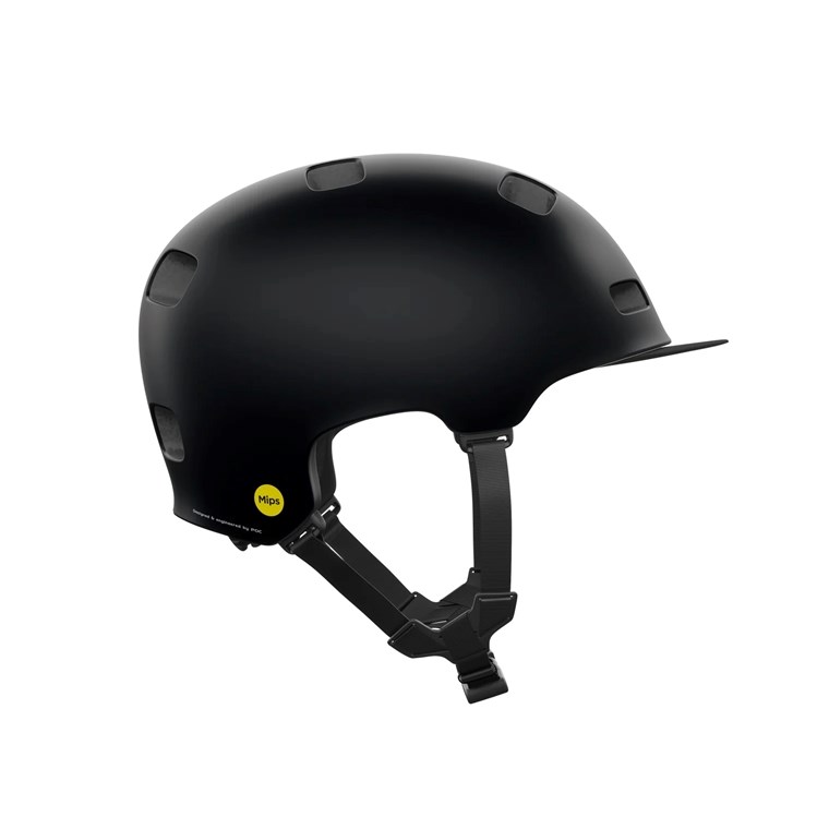 POC Crane Mips Uranium Black Matt