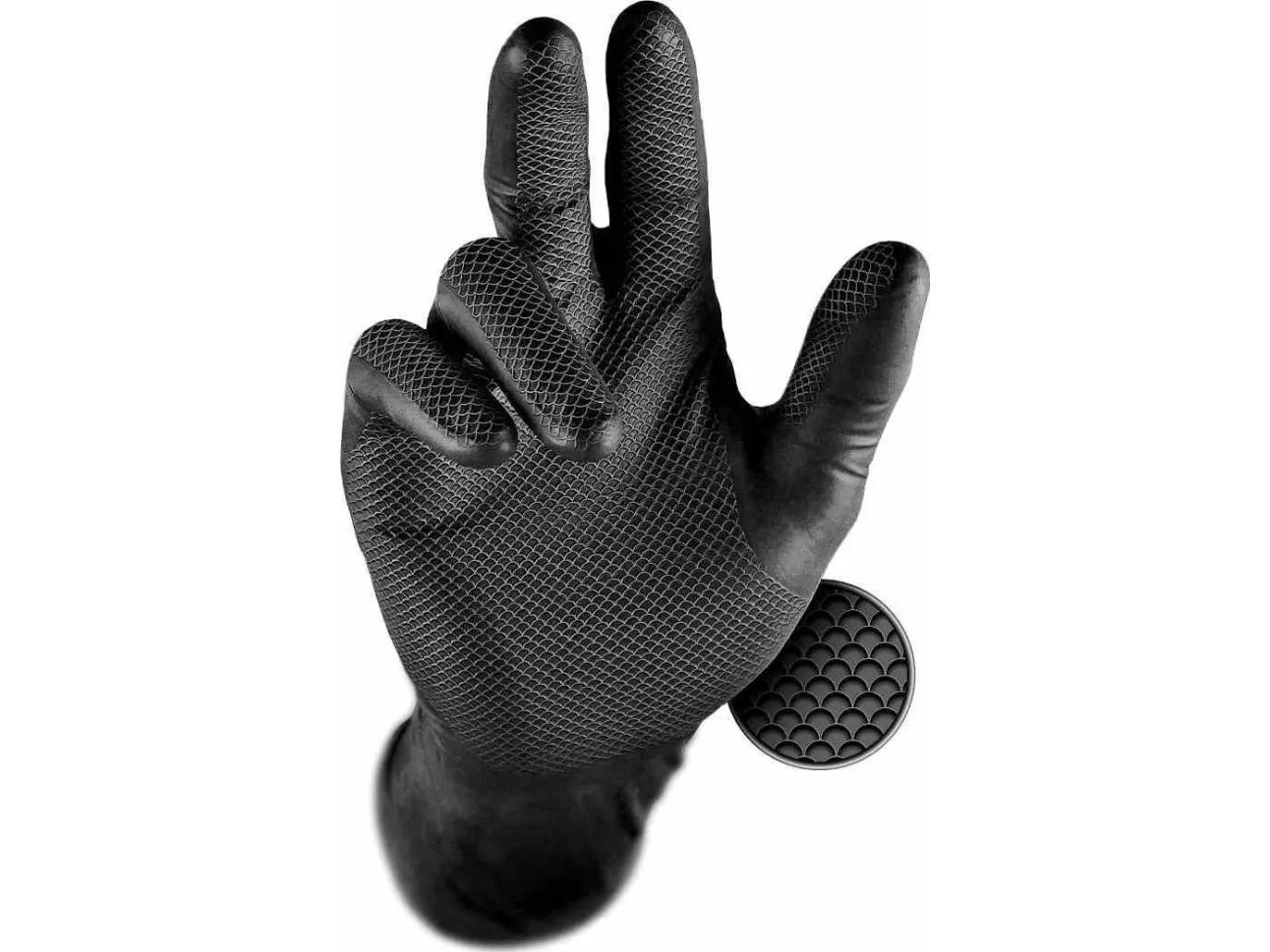 Grippaz Nitrilow Grippaz 246 Black 50 BL