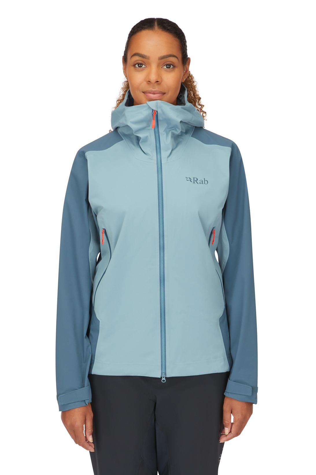 Rab Kinetic Alpine 2.0 Jacket Womens Orion Blue/Citadel