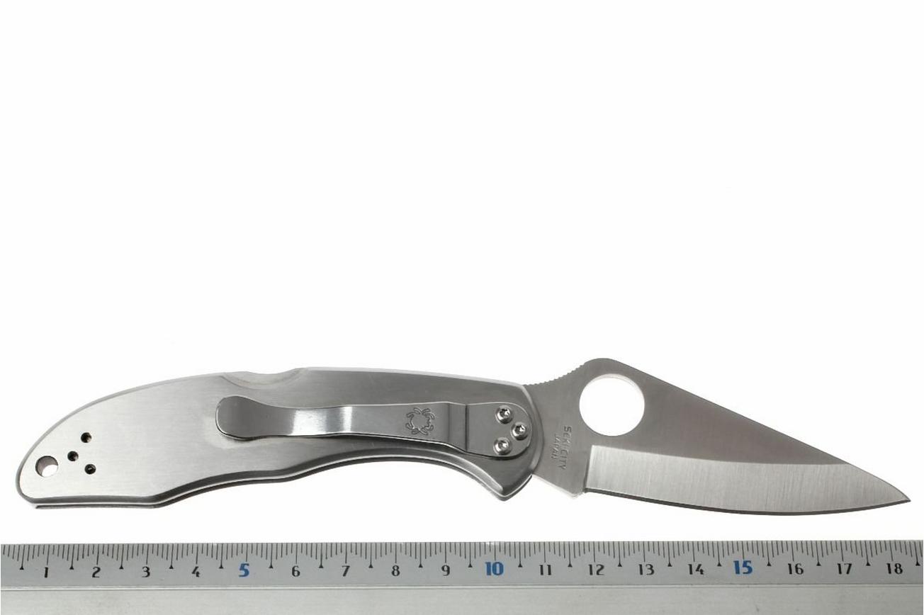 Spyderco Delica 4 Stainless Steel C11P zakmes