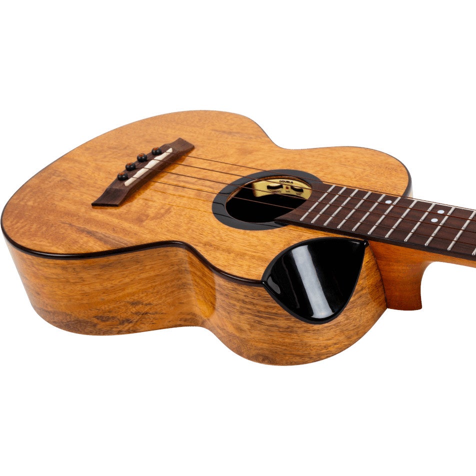 Flight Royal Series Fireball EQ-A Tenor elektrisch-akoestische tenor ukelele met gigbag