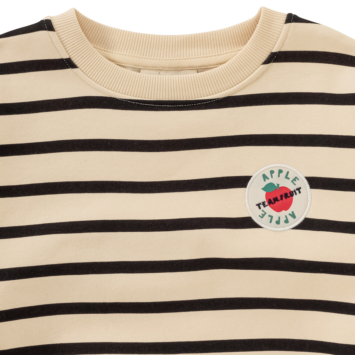 Jonas Nielsen Jungen Sweatshirt mit Streifen beige