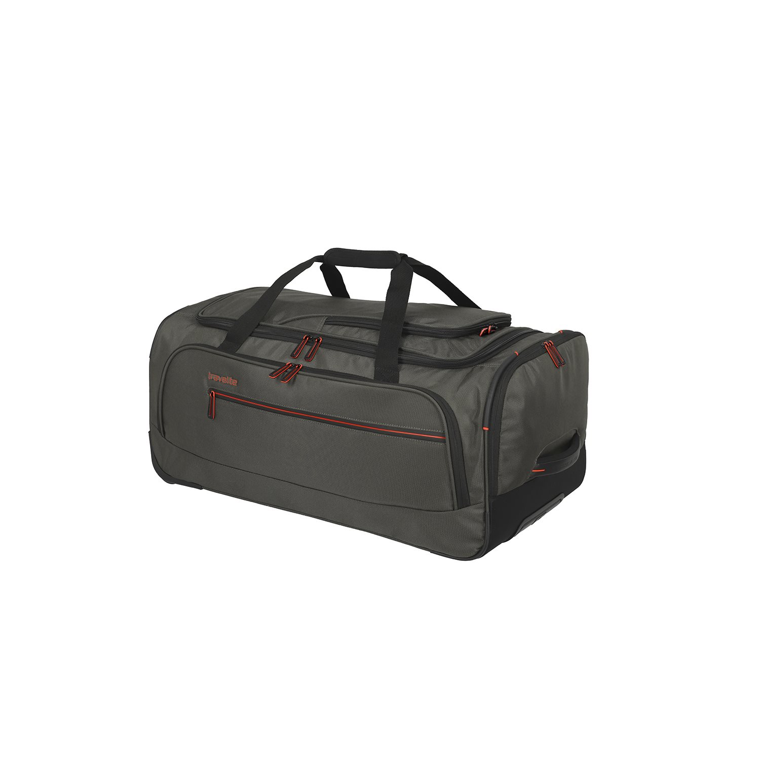 Travelite Crosslite 5.0 Wheeled Duffle M dark olive