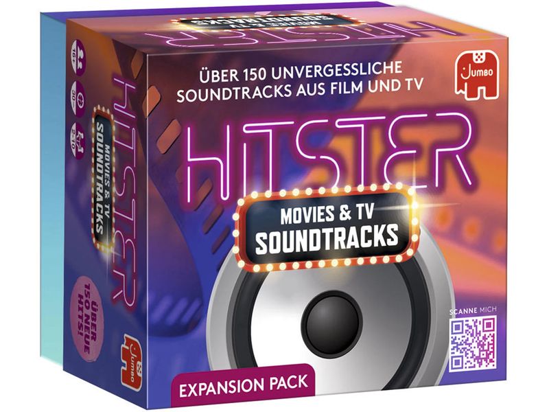 Jumbo Partyspiel Hitster Soundtracks -DE- Erwachsenen-Spiele