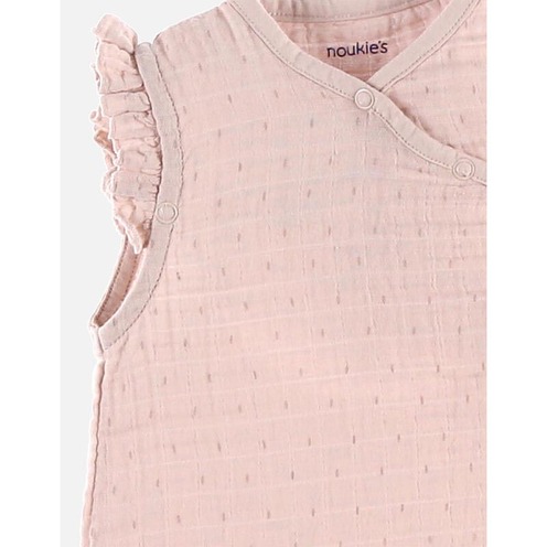 Gigoteuse 100cm Mix & Match Rose SM coton bio - NOUKIE 'S