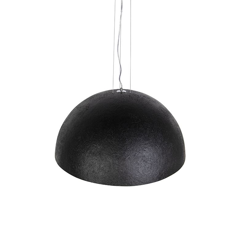 Industriële hanglamp zwart met goud 70 cm - Magna