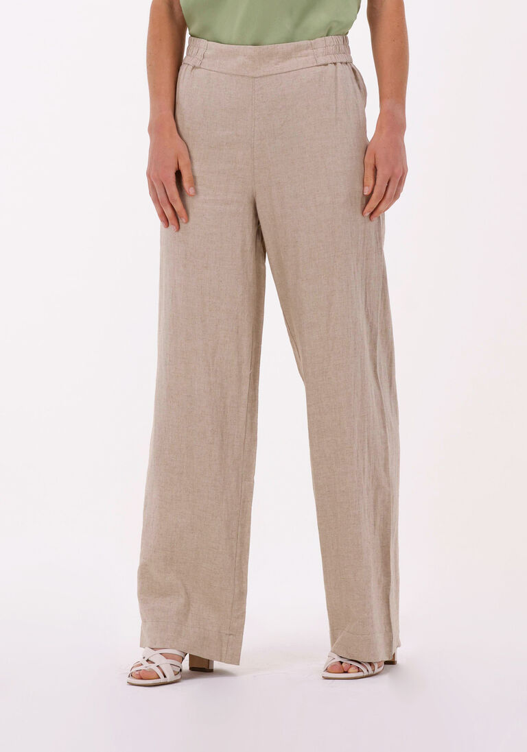 FIVEUNITS zand fiveunits wijde broek linea 763