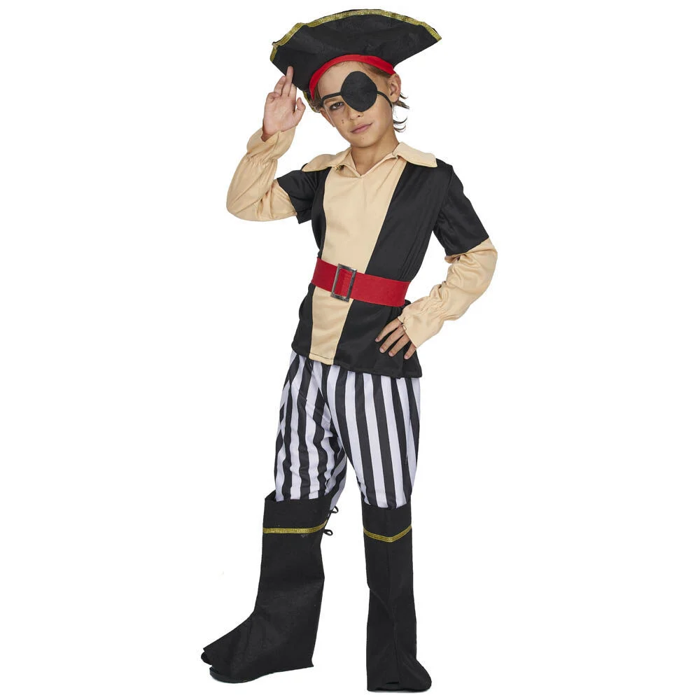 Déguisement pirate avec cache oeil 7/10 ans