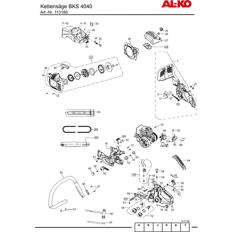 AL-KO BKS 4040 kædesav