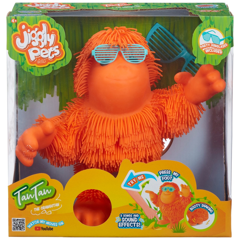 Jiggly Pets Tan Tan der Orang-Utan