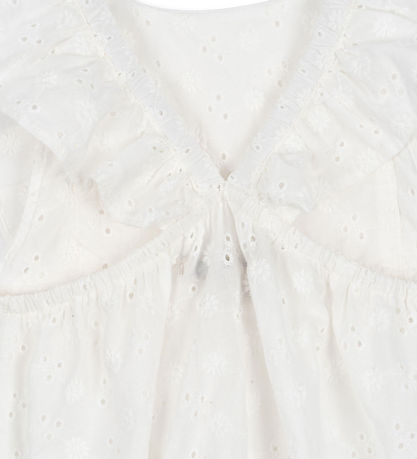 Konges Sløjd Sommerkleid - Lacey - Optik White