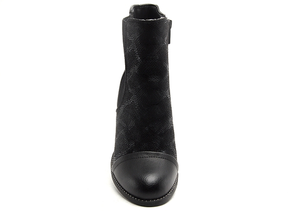 Mustang boots bottine talons femme 1470502 noir