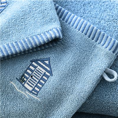 Linge de toilette brodé - 500 g/m² - BECQUET CRÉATION