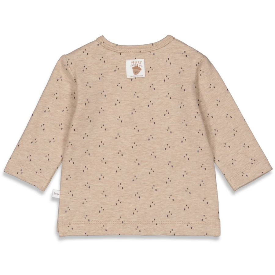 Feetje Sweatshirt Nuts About You Taupe melange