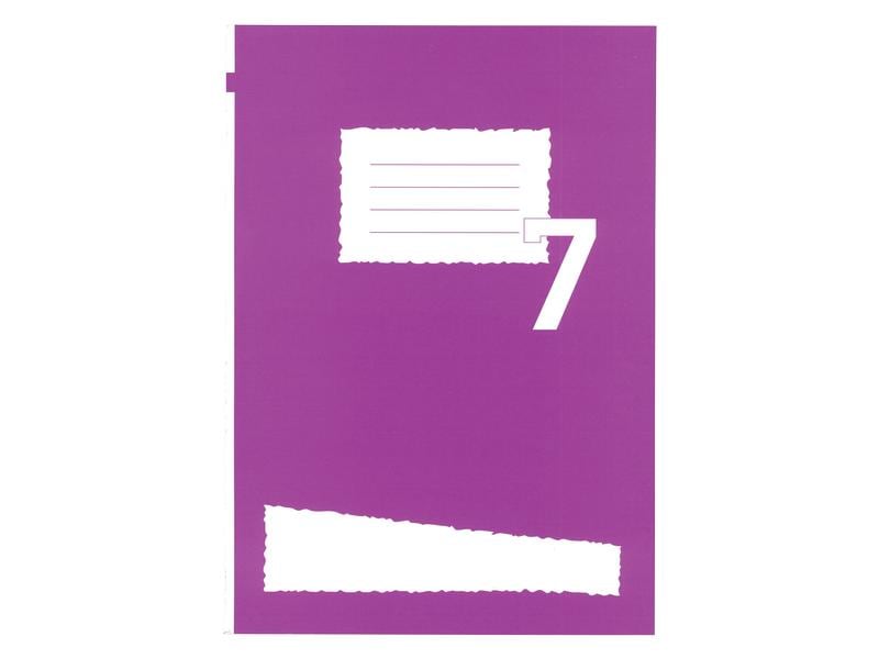 office focus Schulheft FSC A4, Blanko, Violett, 10 Stück Schulheft im Format A4
