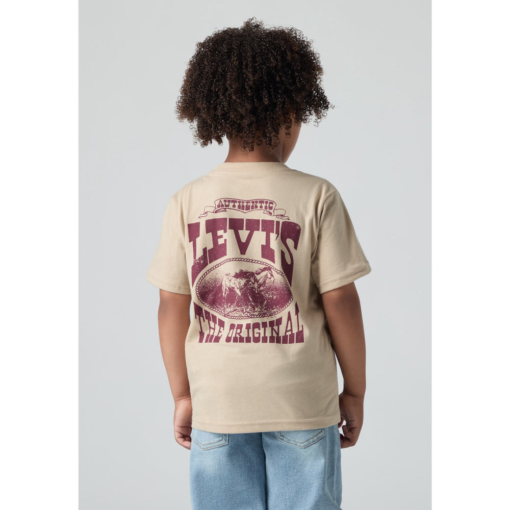 Køb Levi's White Pepper Galloping Free Tee