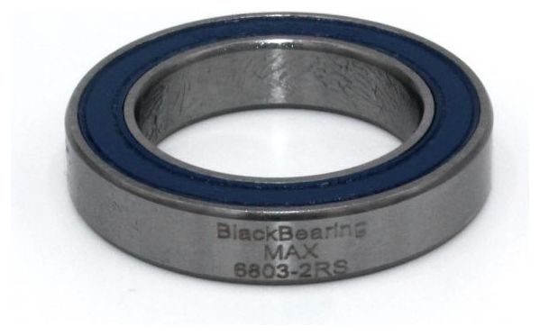 Roulement Black Bearing 61803-2RS Max 17 x 26 x 5 mm